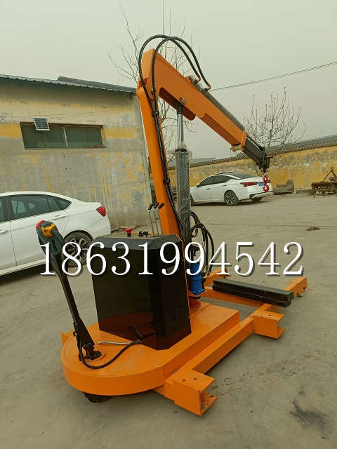 蛟河市自卸车厢随车吊 自制轮式四不像起重机 四驱平板吊 5吨 贵盛